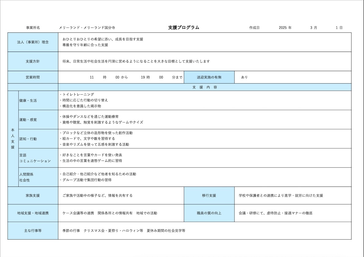 メリーランドの取り組み